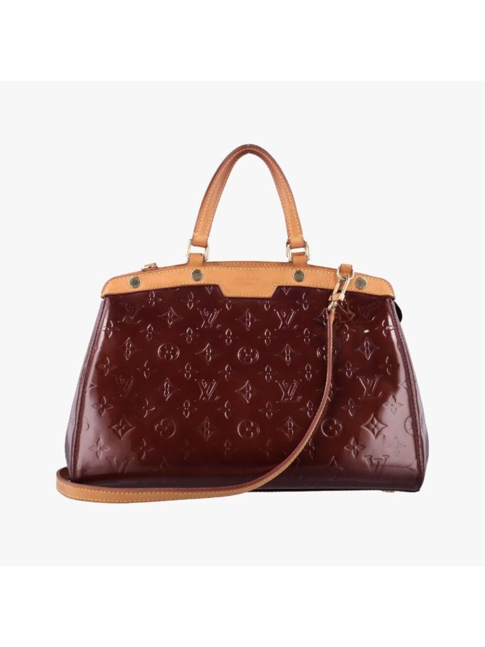 Louis Vuitton Blair MM Rouge Fauvist Vernis Shoulder Bag